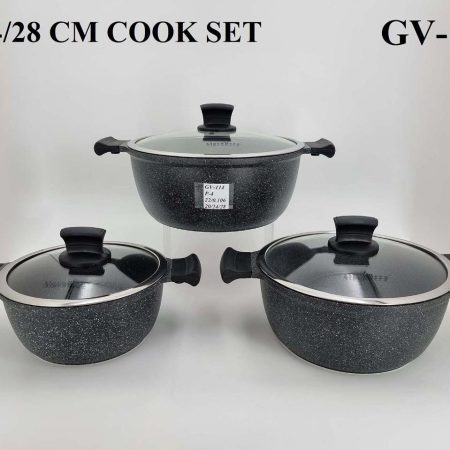 سرویس9پارچ قابلمه(20-24-28) گرانیت آلپنبرگ(gv)